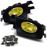 03-05 Honda Accord 4Dr OEM Style Yellow Fog Lights Kit by Luminx Lighting
