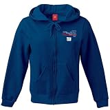 New York Giants Ladies Blue Super Bowl XLII Champions Hooded Champs Hoody Sweatshirt