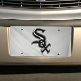 Chicago White Sox Silver Mirrored License Plate