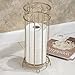 InterDesign Twigz Free Standing Toilet Paper Holder for Bathroom - Pearl Champagne
