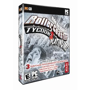51uXRBY2ZtL. AA300  Roller Coaster Tycoon 3 Platinum