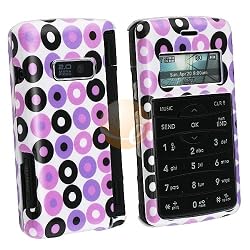 Cell Phone Polka Dot Design Protective Case Faceplate Cover for LG EnV2 VX9100