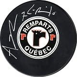 Angelo Esposito Quebec Ramparts Autographed Hockey Puck