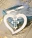 Heart Shaped Cross Baby Shower Favors: Baby Shower Bookmarks, 48