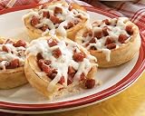 Mini Deep Dish Pepperoni Pizza