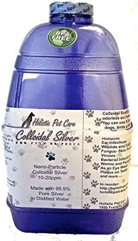 1 Gallon Nano-particle Colloidal Silver for Pets (gallon)