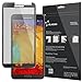 i-Blason HD Matte Bubble Free Screen Protector for Samsung Galaxy Note 3 Note III N9000 Reusable Anti Glare (AT&T, Verizon, Sprint, T-Mobile, All Carriers) (Black)