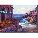 Captivating Coast by Mikki Senkarik -... by Artwork On Tile