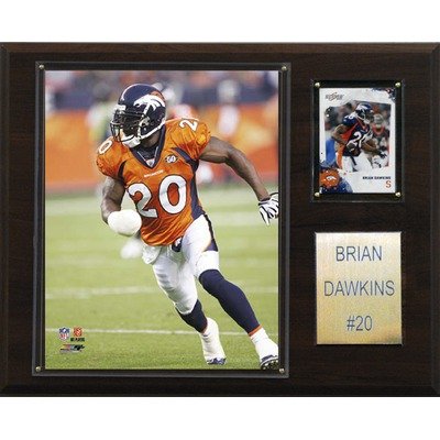 NFL Denver Broncos Brian Dawkins Photo Player Plaque