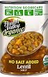 Health Valley Lentil Soup No Salt Added, 15 Ounce Cans (Pack of 12)