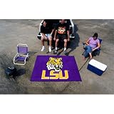BSS - Louisiana State Fightin Tigers NCAA Tailgater" Floor Mat (5'x6') LSU Logo"