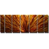 "Fall Plumage" Seasonal Metal Wall Art, Abstract Metal Art by Jon Allen