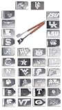 Collegiate Rosewood Handle Grilling Tongs