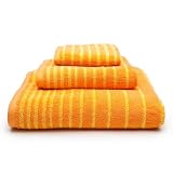51uXiWaqI8L. SL160  Steve Madden Ombre 3 Piece Bath Towel Set, Orange