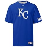 Kansas City Royals Logo Tackle T-Shirt by Nike