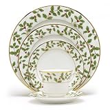 Noritake Holly & Berry Gold 5-Piece Place Setting