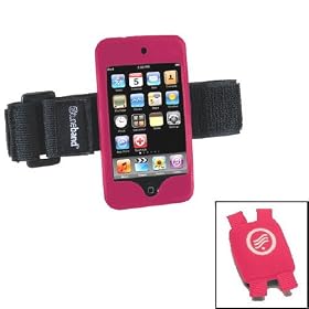Tuneband and Shoe Pouch for iPod Touch (2nd and 3rd Generation), Grantwood Technology's Armband, Silicone Skin and Screen Protector, 8GB/16GB/32GB/64GB, Includes Shoe Pouch for Nike+iPod, Assorted Colors