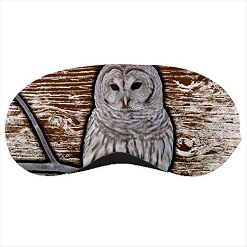 Love Owl Sitting Sleeping Mask Eye Mask