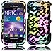 Bright Colorful Leopard Design Hard Case for Samsung Galaxy Proclaim S720C Samsung Illusion i110