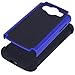 Galaxy Avant Case, LK [Shock Absorption] Drop Protection Hybrid Dual Layer Armor Defender Protective Case Cover for Samsung Galaxy Avant (Blue)