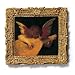 Musica Angelica - Gold Frame Magnet with pop-out easel (2-3/4 x 2-1/2)