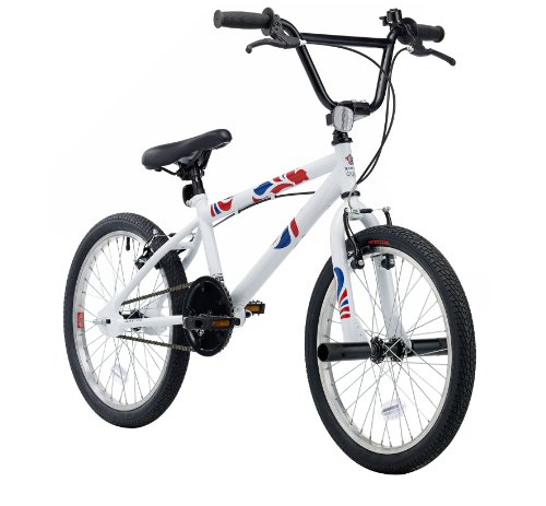 Team GB Olympic BMX Boys Bmx Bike - White, 20-inch