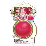 KONG Ball Dog Toy, Medium/Large, Red