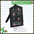 Cute Ladybugs Luggage Tag Travel Accessories- Gifts and Gift Ideas For GRADUATION Him Her Men Man Women Ladies Alumni, Students, Fans, Travelers Teachers High Quality