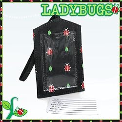 Cute Ladybugs Luggage Tag Travel Accessories- Gifts and Gift Ideas For GRADUATION Him Her Men Man Women Ladies Alumni, Students, Fans, Travelers Teachers High Quality