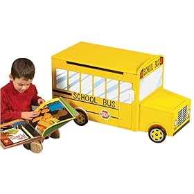 School Bus Toy Box