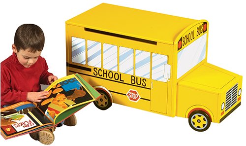 Kitchen: School Bus Toy Box