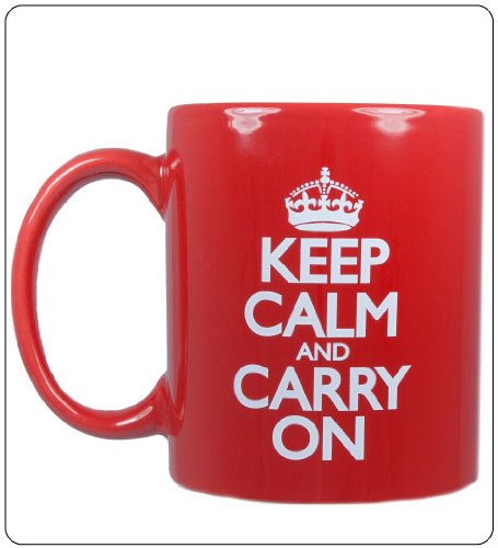 "Keep Calm and Carry On Mug, Cup for Coffee Cup, Coffee Mug, Tea Cups, Porcelain Red 11oz." "Keep Calm and Carry On Mug, Cup for Coffee Cup, Coffee Mug, Tea Cups, Porcelain Red 11oz."