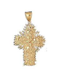 CleverEves 14k Gold Pendant Cross 17.3 - Gram(s)