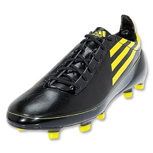 Buy adidas F50 adizero FG (Synthetic) Cleats (Black Sun Metallic Silver)