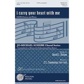 I Carry Your Heart With Me - SATB Sheet Music