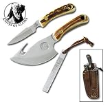 Knives of Alaska Light Hunter Combo Stag