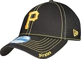New Era Pittsburgh Pirates Neo Fitted Baseball Cap (Black, Medium/Large)