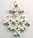 Sterling Silver Thor's Hammer- German Pendant Scandinavian Norsk