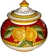 Lemons - Italian Ceramic Lemon Biscotti Cookie Jar