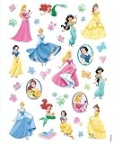 Disney Princess 63 Glossy Paper Stickers