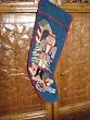 Gorgeous Handmade Christmas Wool Needlepoint Stocking B