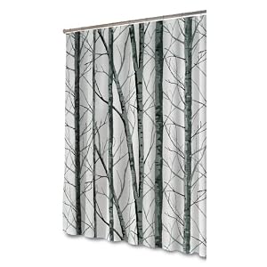 Splash Home Arbor Fabric Shower Curtain: Kitchen  Dining
