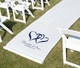Linked Hearts Aisle Runner