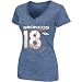 Denver Broncos Peyton Manning Women's Royal Player Name & Number T-Shirt Large