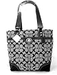 Hampton Signature Tote handbag 13973 Black/White