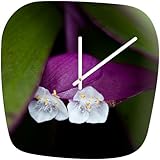 IMAGE OF Modern Clock Flower1 (by DENY Designs)