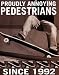 Proudly Annoying Pedestrians - Skateboard Sports Poster Print Card, 8x10