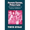 Private Truths, Public Lies: The Social Consequences of Preference Falsification