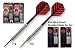Win.Max Steel Dart Dartpfeile Silver Look 3er Pack - GHOUL