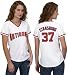 Stephen Strasburg Women's Jersey: Women's 2010 Majestic Home White #37 Washington Nationals Jersey